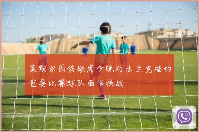 莱默尔因伤缺席今晚对法兰克福的重要比赛球队面临挑战